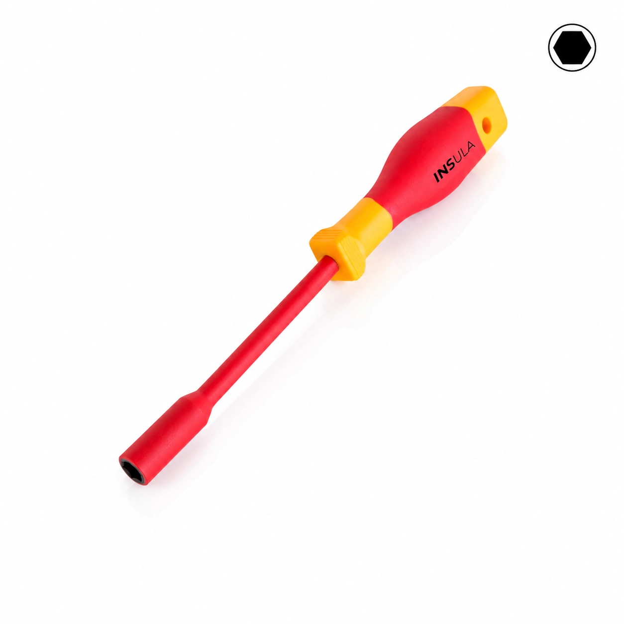 Insulated Nut Screwdriver 4*125mm